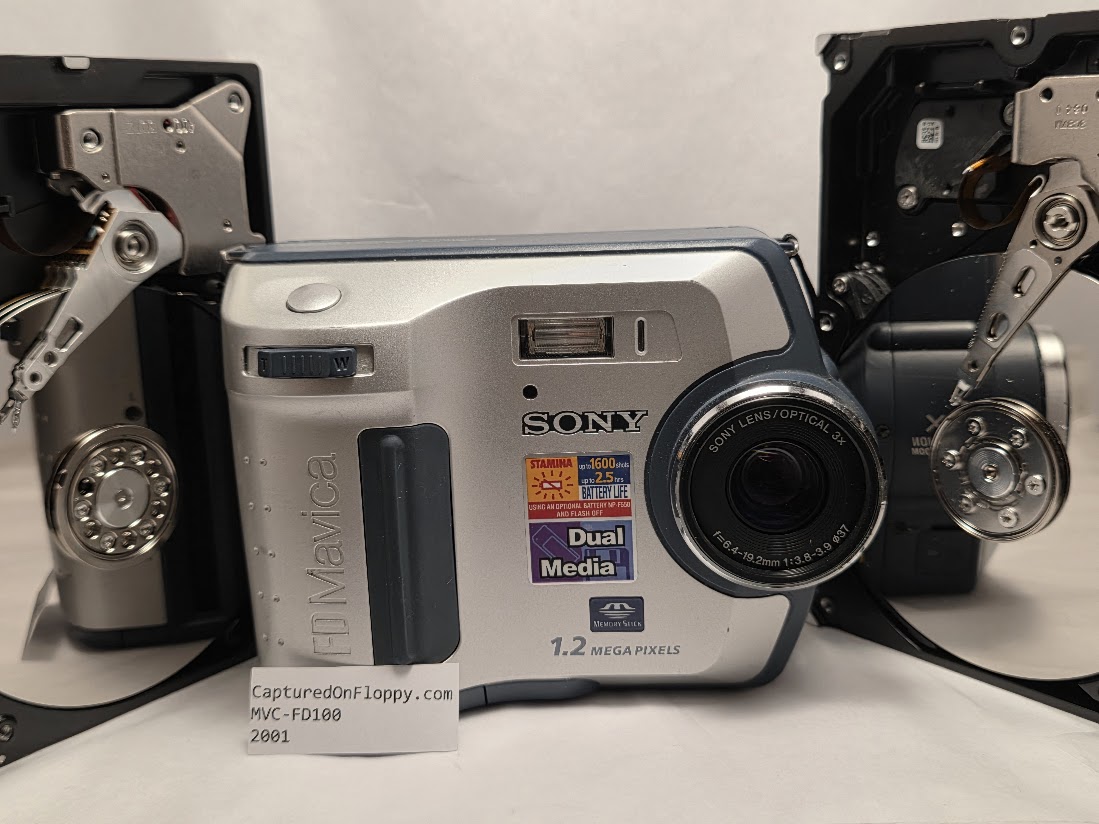 Sony Mavica FD100 camera