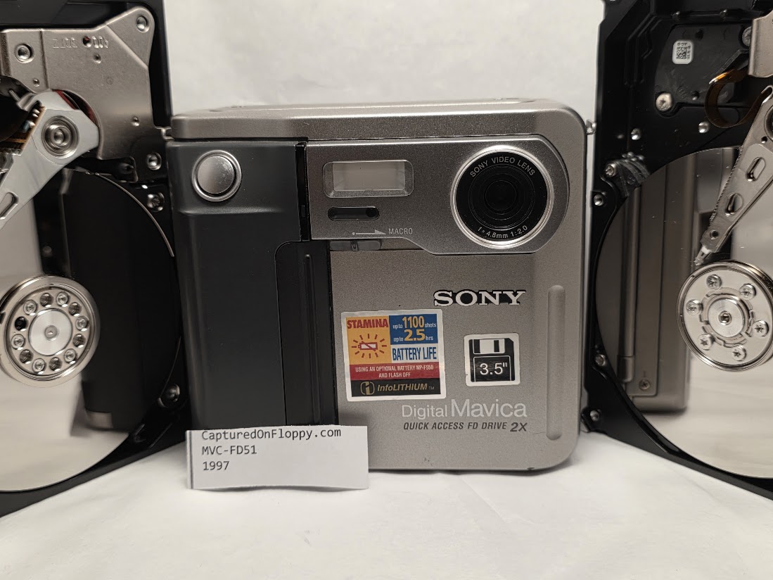 Sony Mavica FD51 camera
