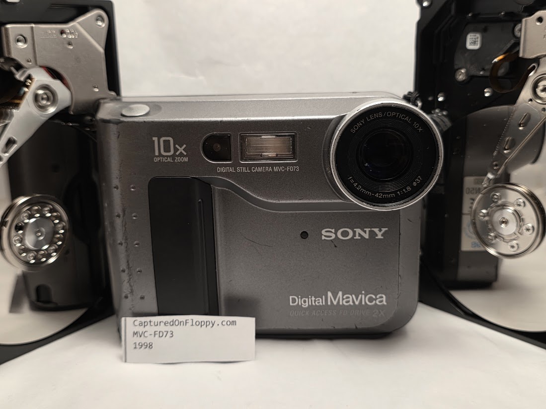 Sony Mavica FD73 camera