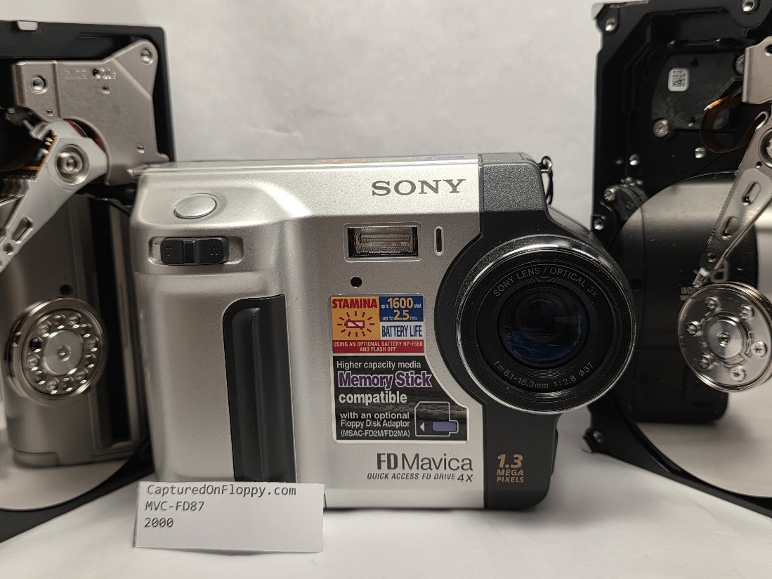 Sony Mavica FD87 camera