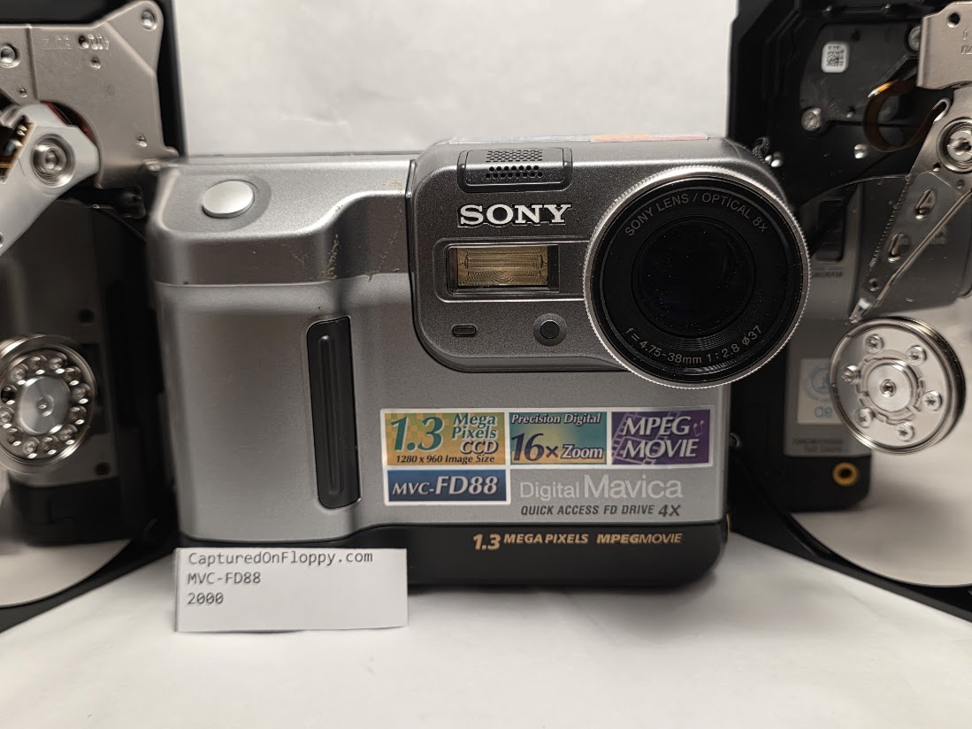 Sony Mavica FD88 camera